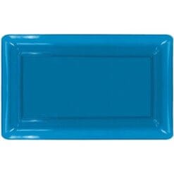 Tray Neon Blue Plastic 12" x 18"