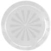 12&Quot; Rnd Tray Clear