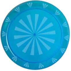 16" RND Tray Neon Blue