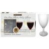 Wine Glasses, Clear 1PC 8oz 8CT