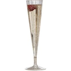 Champagne Flute, 2 Piece Deluxe 5Oz 10Ct