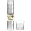 Clear Plastic Deluxe Tumblers 9oz 20CT 1 Clear Plastic Deluxe Tumblers 9Oz 20Ct