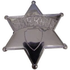 Jumbo Sheriff Badge 5"