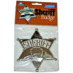 Jumbo Sheriff Badge 5"