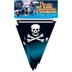 Pirate Pennants 15-Flags 25FT