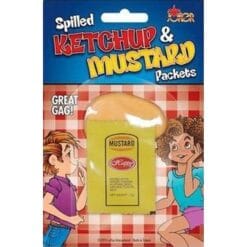Spilled Mustard Packet Joke