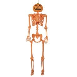 Pumpkin Head Orange Skeleton 60"