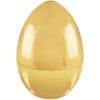 Egg Jumbo Easter Gold Fillable 9.5&Quot; X 6.5&Quot;