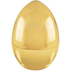 Egg Jumbo Easter Gold Fillable 9.5" x 6.5"
