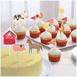 Barnyard Birthday Cake Topper Kit