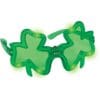 Shamrock Light-Up Glasses