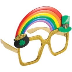 St Patrick's Day Rainbow Glasses