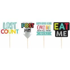 Over The Hill Words Food Picks 24CT
