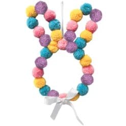 Fuzzy Bunny Hanging Decoration