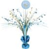 It'S A Boy Blue &Amp; Gold Spray Centerpiece 18&Quot;