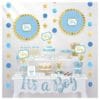 Baby Boy Shower Buffet Decorating Kit