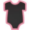 Baby Girl Onsie Sign W/Easel