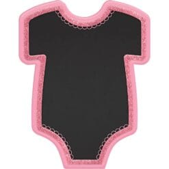 Baby Girl Onsie Sign w/Easel
