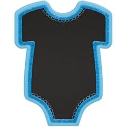 Baby Boy Romper Sign w/Easel