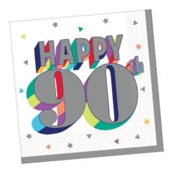 Heres To 90 Napkins Beverage 16CT