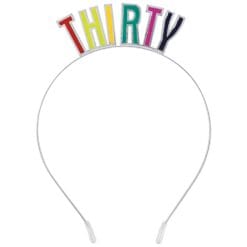 30th Metal Headband