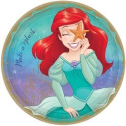 Disney Princess Ariel Plates 9" 8CT