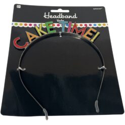 CAKE TIME! Metal Headband