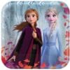 ©Disney Frozen 2 Metallic Plates Square 9" 8CT 2 ©Disney Frozen 2 Metallic Plates Square 9&Quot; 8Ct