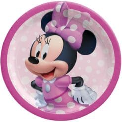 Minnie Mouse Forever Plates 9" 8CT