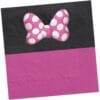 Minnie Mouse Forever Napkins Lunch 16CT 2 Minnie Mouse Forever Napkins Lunch 16Ct