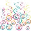 Peppa Pig Spiral Party Decorations