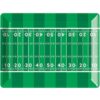 Football Plastic Serving Tray 10&Quot;X14&Quot;