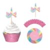 24Pcs Unicorn Cupcake Kit