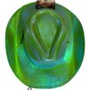 Metallic Opal Cowboy Hat Green