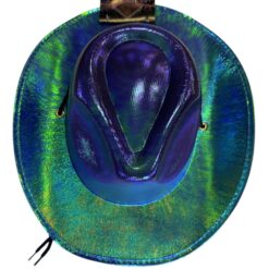 Metallic Opal Cowboy Hat Purple