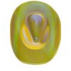 Metallic Opal Cowboy Hat Yellow 1 Metallic Opal Cowboy Hat Yellow