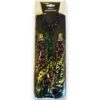 Color Music Notes On Black Suspenders