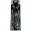 Cheetah Print Suspenders