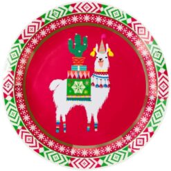 Fiestive Llama Plates 9" 8CT