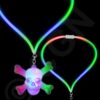 Skull &Amp; Crossbones W/ Lighted Necklace White
