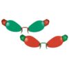 Holiday Bulb Glasses Astd 2 Holiday Bulb Glasses Astd