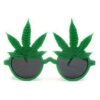 Marijuana Leaf Party Glasses 1 Marijuana Leaf Party Glasses