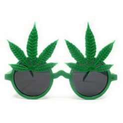 Marijuana Leaf Party Glasses