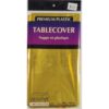 Gold Metallic Table Cover 54x108 2 Gold Metallic Table Cover 54X108