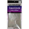 Silver Metallic Table Cover 54x108