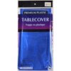 Royal Blue Metallic Table Cover 54x108 1 Royal Blue Metallic Table Cover 54X108