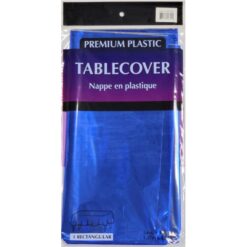 Royal Blue Metallic Table Cover 54x108