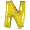 16&Quot; Ltr Gold N Foil Balloon