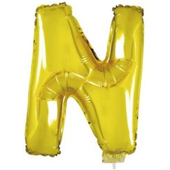 16" LTR Gold N Foil Balloon