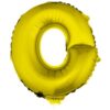 16&Quot; Ltr Gold O Foil Balloon